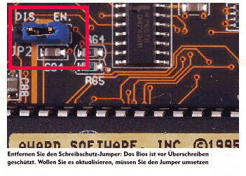 Schreibschutz Jumper