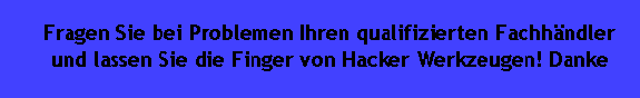 Ein Klick sagt mehr als Tausend Worte . . . .