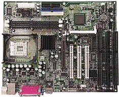 Modernes Pentium 4 Mainboard mit ISA Steckpl�tzen