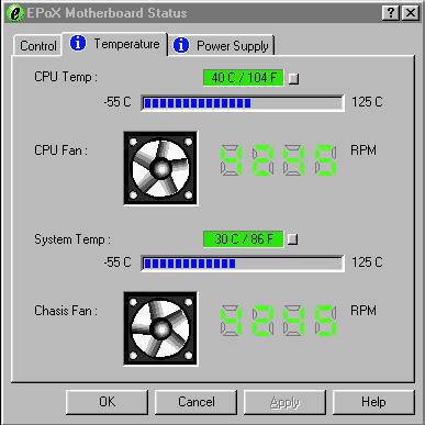 Temperatur�berwachung