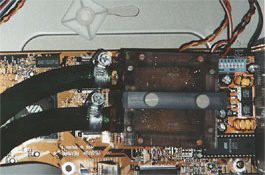 W�rmetauscher auf der CPU